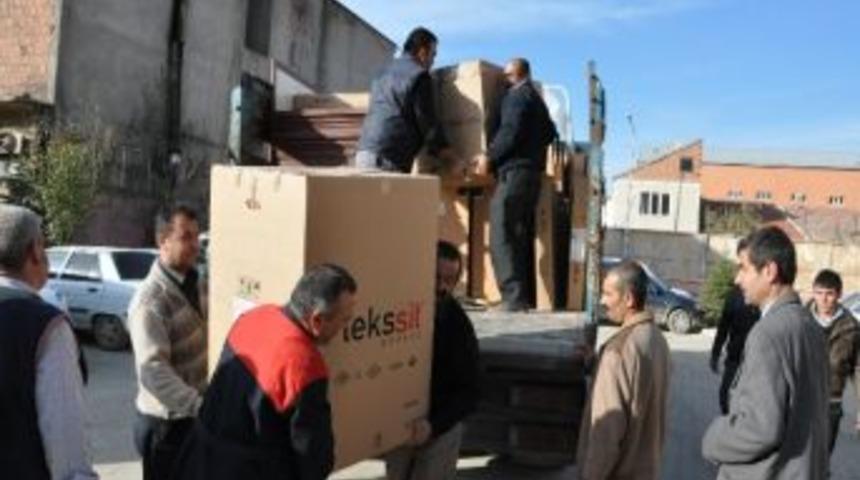 Yerk&ouml;y&rsquo;de Okulların Donanım İhtiyacı Karşılanıyor