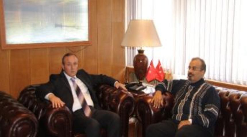 Al Rubaen Y&ouml;netim Kurulu Başkanı Muhammet Al-rubaen&rsquo;den Vali Kızılcık&rsquo;a Ziyaret