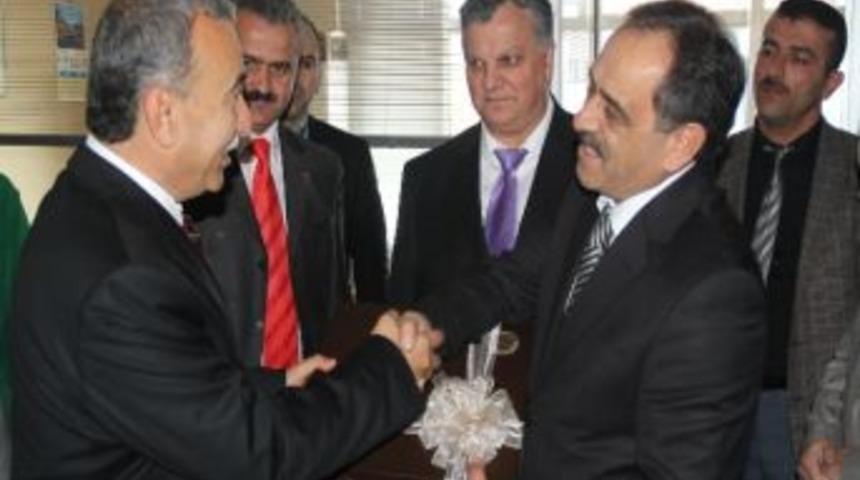 Vali B&uuml;y&uuml;k&rsquo;ten Başkan Yazıcıya Teşekk&uuml;r