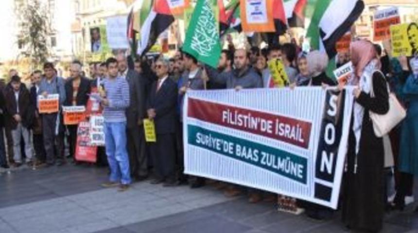 İsrail&rsquo;in Saldırılarına Trabzon'dan Tepki