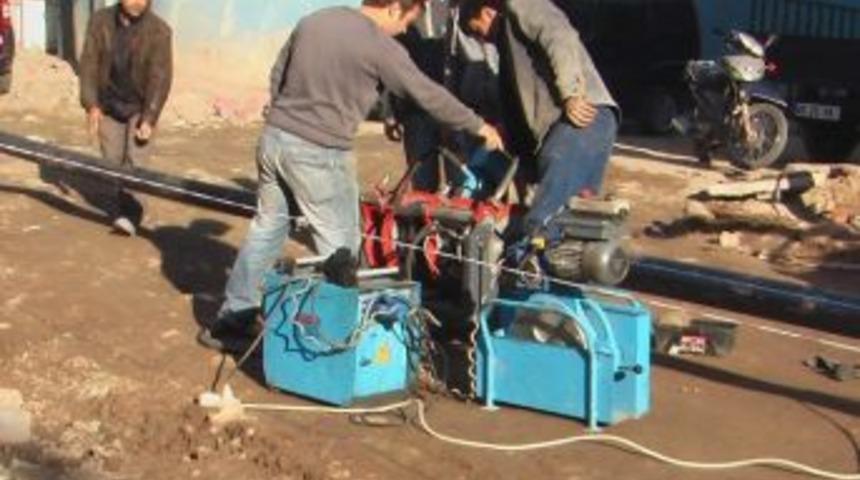 Alaşehir'de Altyapı &Ccedil;alışmalarında Son Aşamaya Gelindi