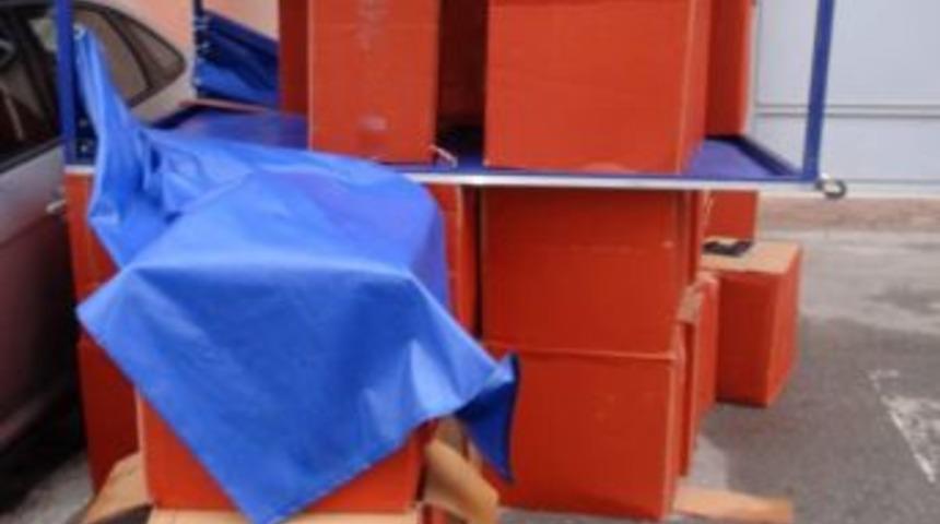 Kocaeli'de 157 Bin Paket Ka&ccedil;ak Sigara Ele Ge&ccedil;irildi