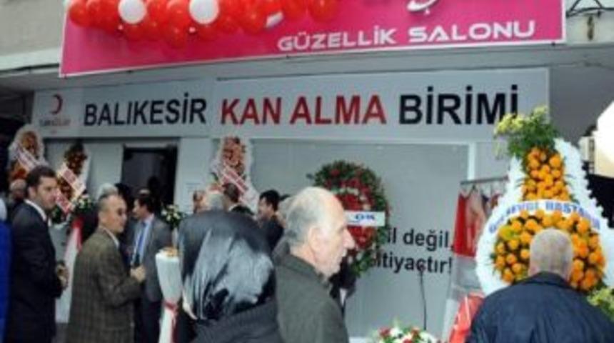 Kızılay Kan Alma Birimi T&ouml;renle A&ccedil;ıldı