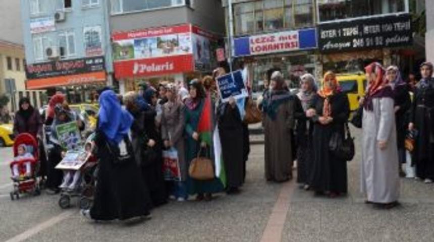 İsrail Bayrağını Yaktılar