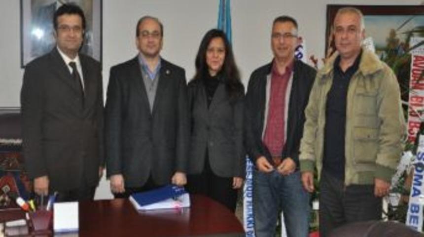 Soma Chp&rsquo;den, Hastane Ve Emniyete Ziyaret