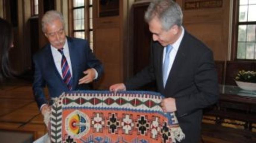 Feldmann T&uuml;rk Heyetini Ağırladı