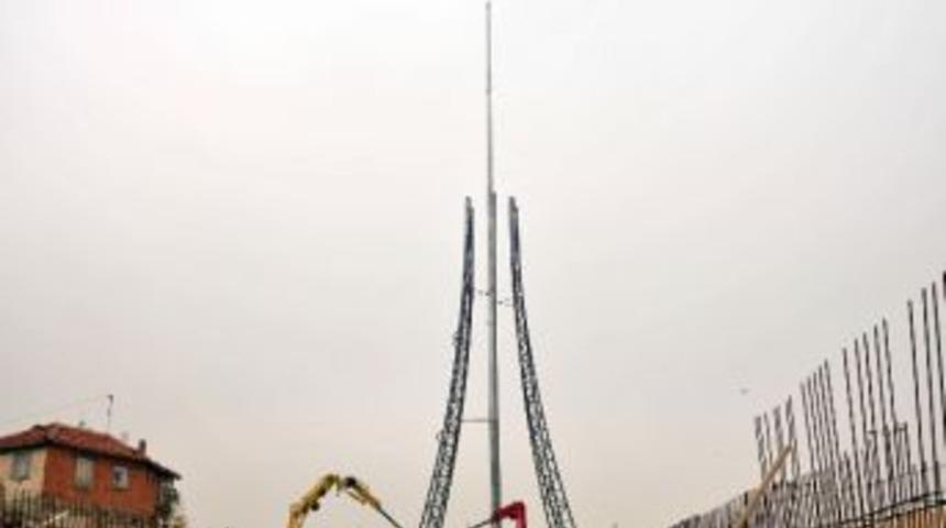 Mamak Belediyesi&rsquo;nden Şanlı Bayrağımıza Yakışır Proje &lsquo;anıtbayrak&rsquo;