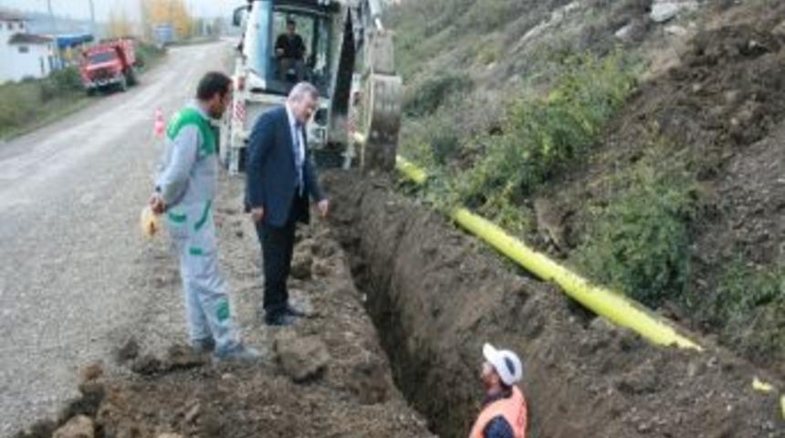 &Ccedil;aycuma&rsquo;da Doğalgaz İ&ccedil;in İlk Kazma Vuruldu