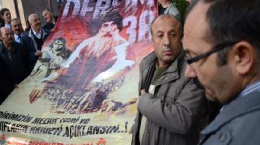 Dersim Olaylarının 75. Yıl D&ouml;n&uuml;m&uuml;nde Dersimliler Eylem Yaptı