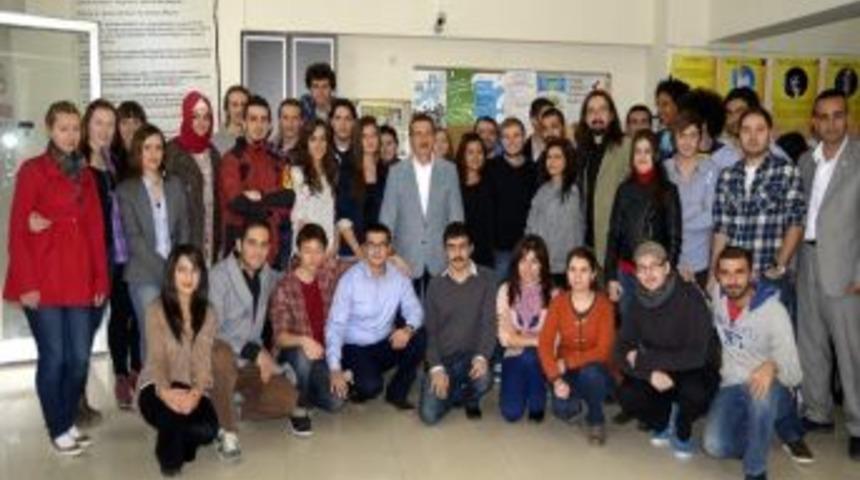 Başkan Ata&ccedil; Gen&ccedil;lerle Buluştu