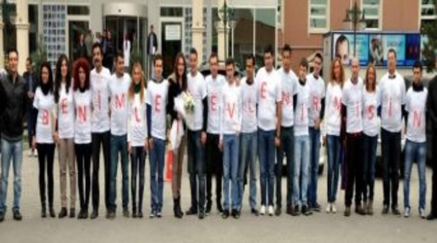 Eskişehir'de ilgin&ccedil; evlilik teklifi