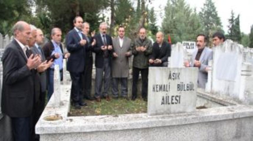 Aşık Kemali B&uuml;lb&uuml;l Mezarı Başında Anıldı