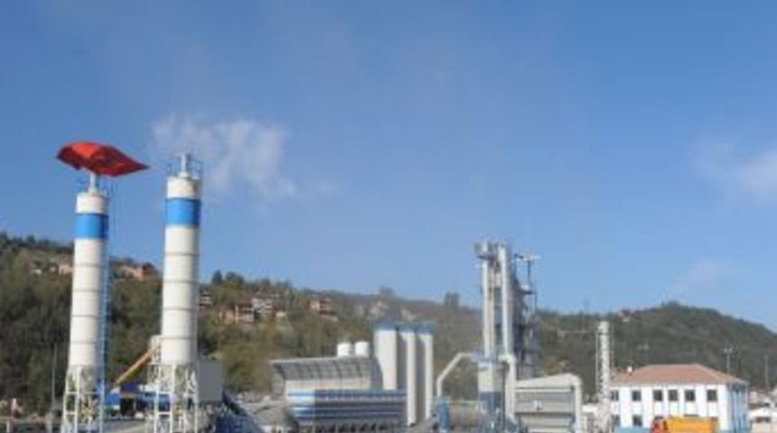 Trabzon Belediyesi Yeni Beton Santralini Faaliyete Ge&ccedil;irdi