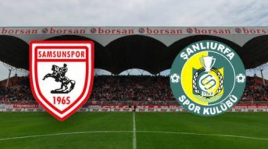 Urfaspor Samsun deplasmanında...