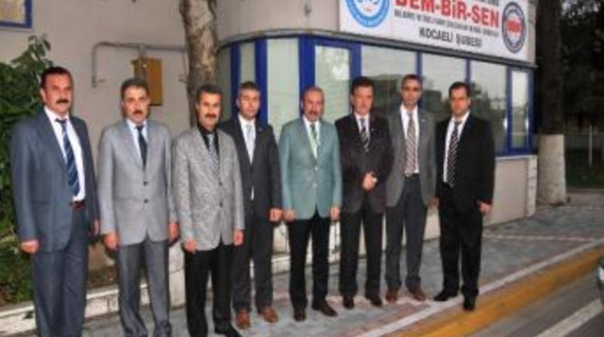 Sendikacılardan Doğan'a Teşekk&uuml;r