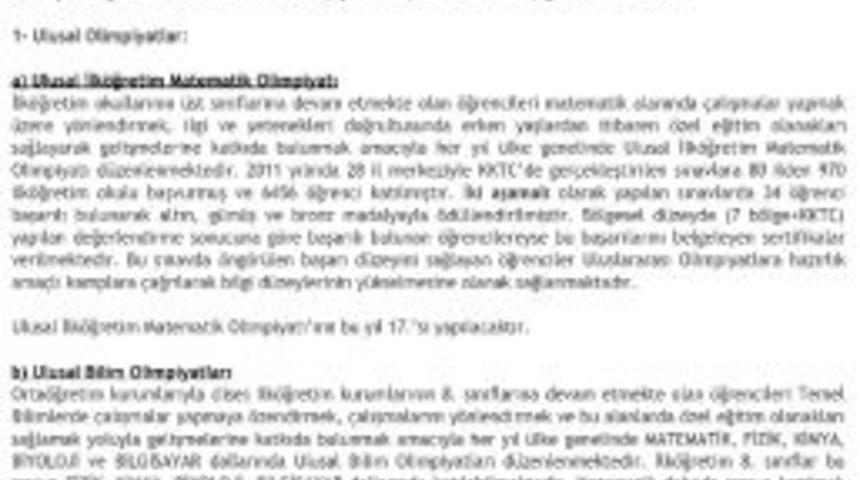 İzmirli &Ouml;ğrenciler Madalya Peşinde