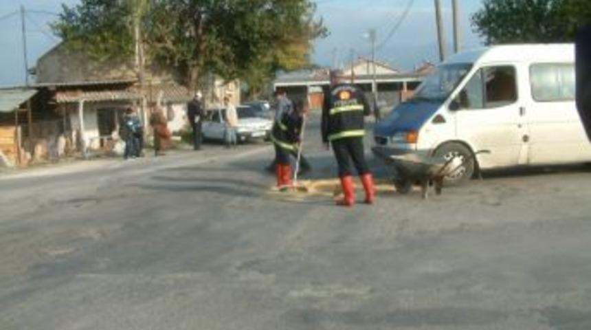 Burhaniye&rsquo;de Kaza Ucuz Atlatıldı