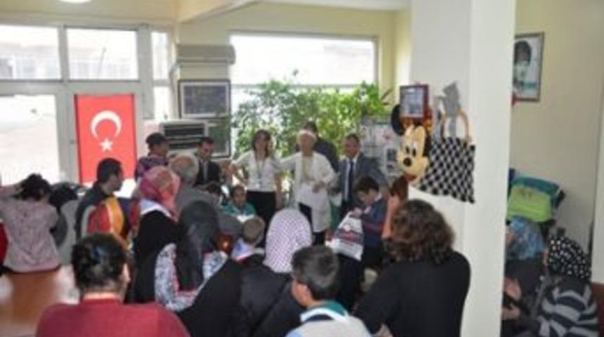 Engelli izcilere kışlık desteği..