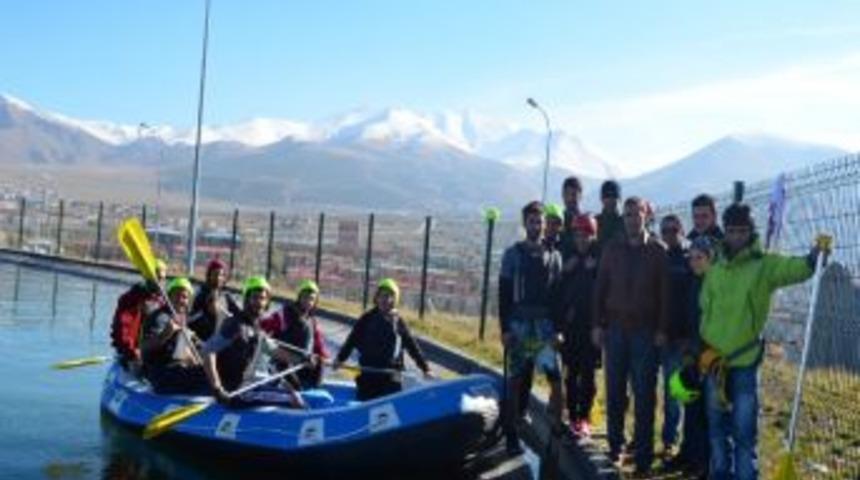 Erzurum&rsquo;da Rafting Kursu