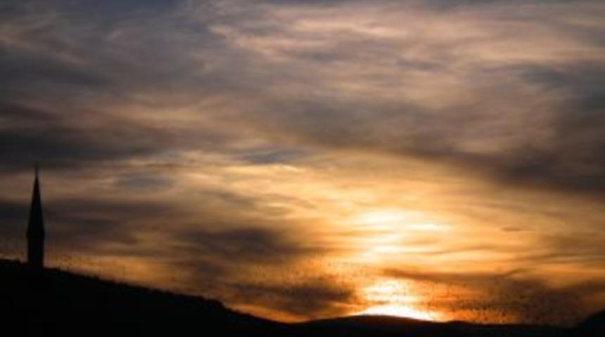 Sarıkamış'ta G&uuml;n Batımı