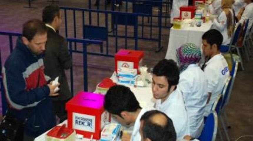 Diyabet Taramasında D&uuml;nya Rekoru Kırıldı