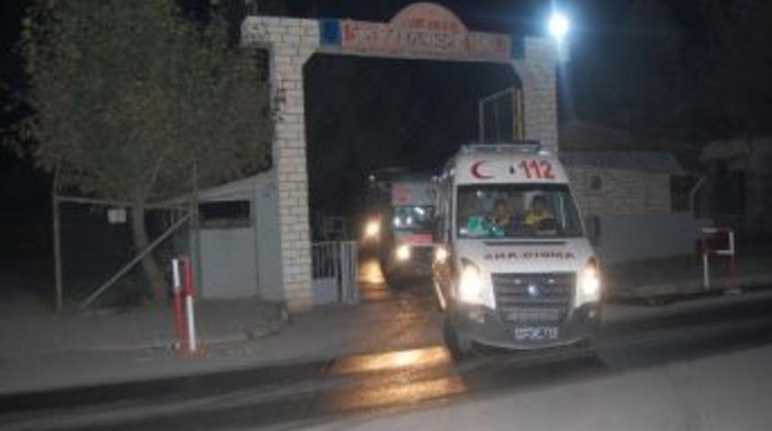 Mahkumlar Hastaneye Kaldırıldı