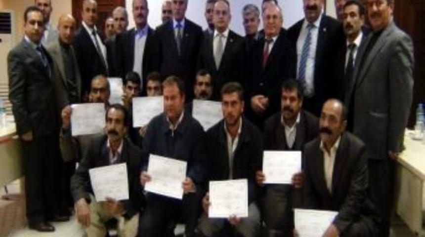 Erciş&rsquo;te Eski H&uuml;k&uuml;ml&uuml;ler Meslek Sahibi Yapıldı