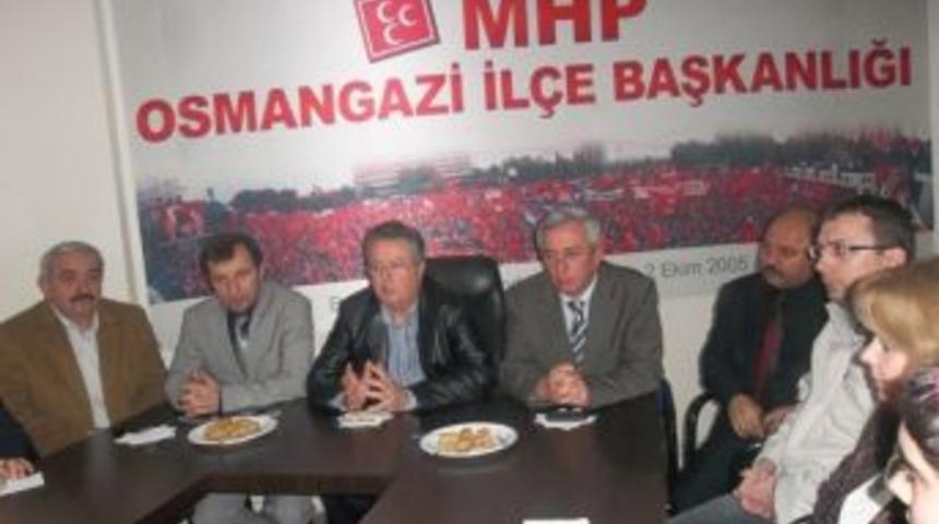 Bursa&rsquo;da Mhp Yerel Se&ccedil;imlerde İddialı