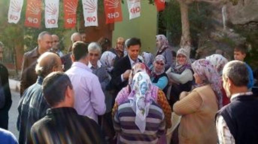 Denizli&rsquo;de 50 Kişi Chp&rsquo;ye Katıldı