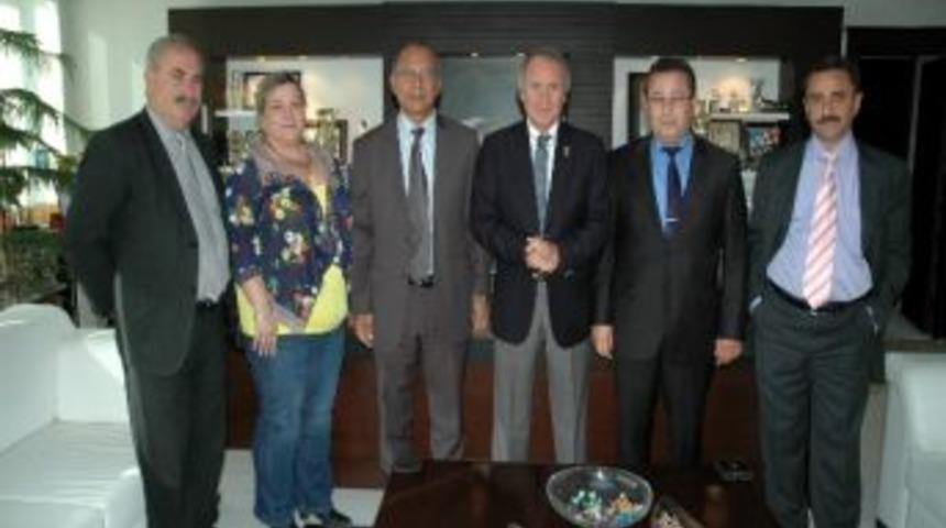 Muratpaşa Muhtarlar Derneği&rsquo;nden Evcilmen&rsquo;e Ziyaret