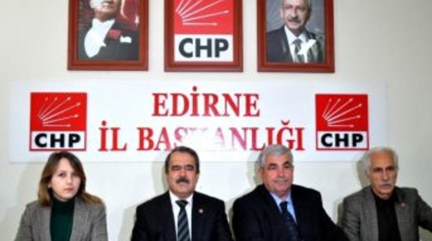 Chp Edirne İl &Ouml;rg&uuml;t&uuml;&rsquo;nden Tarım Ve &Ccedil;eltik Mitingi