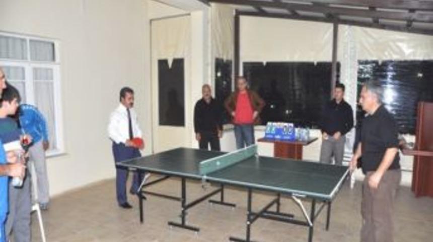 Orman B&ouml;lge M&uuml;d&uuml;rl&uuml;ğ&uuml;&rsquo;nde Masa Tenisi Turnuvası