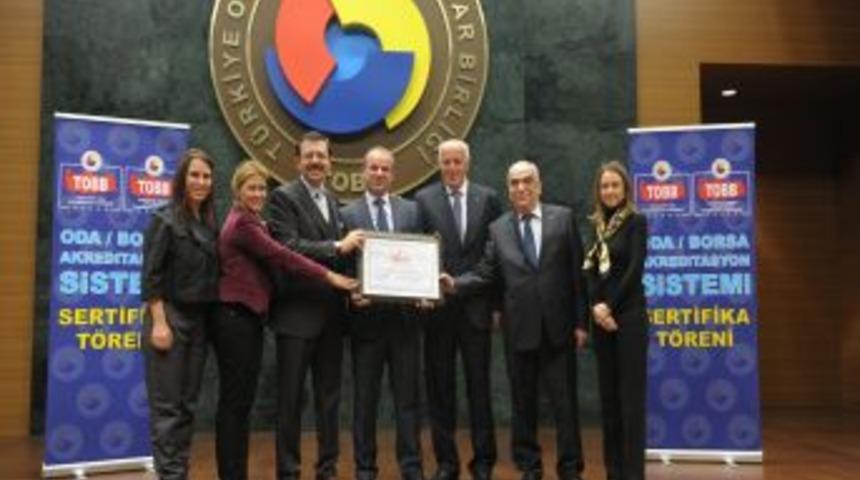 TOBB, Samsun TSO&rsquo;nun &lsquo;A&rsquo; Sınıfı Hizmetini Yeniden Tescilledi