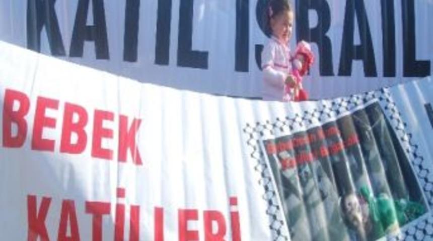 İsrail Giresun'da Protesto Edildi