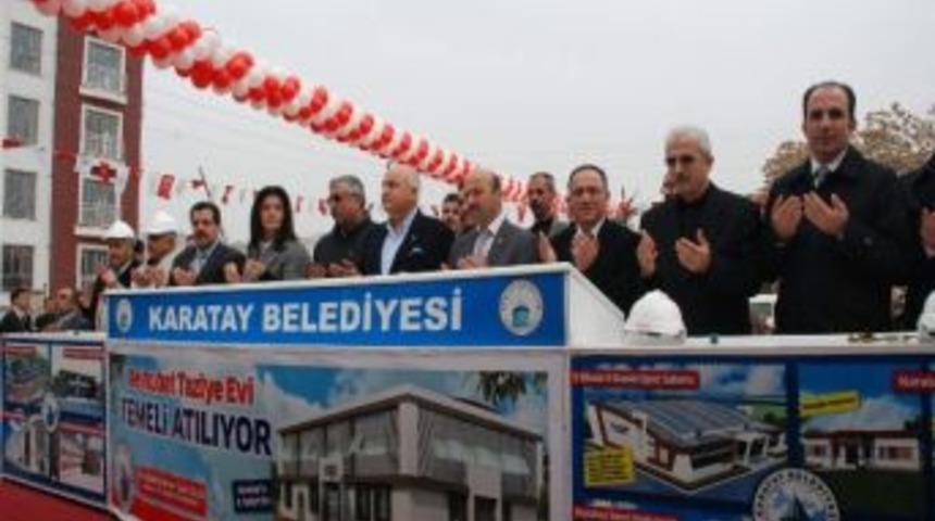 Karatay&rsquo;ın 4. Taziye Evinin Temeli T&ouml;renle Atıldı