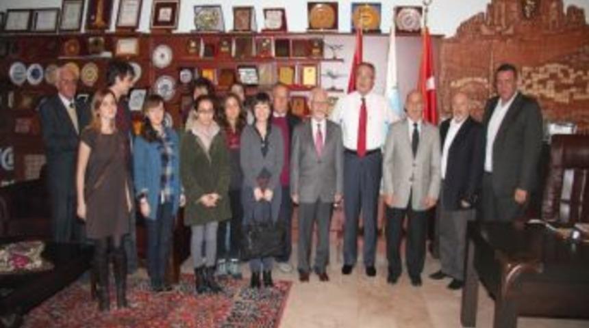 Çekül Vakfı Yöneticileri Ünver’i Ziyaret Etti