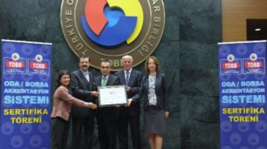 Atso&rsquo;ya Hizmette Başarı Belgesi