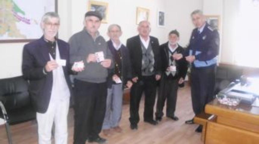 Erbaa’da Şehit Ve Gazi Ailelerine Toplu Ulaşım Kartı