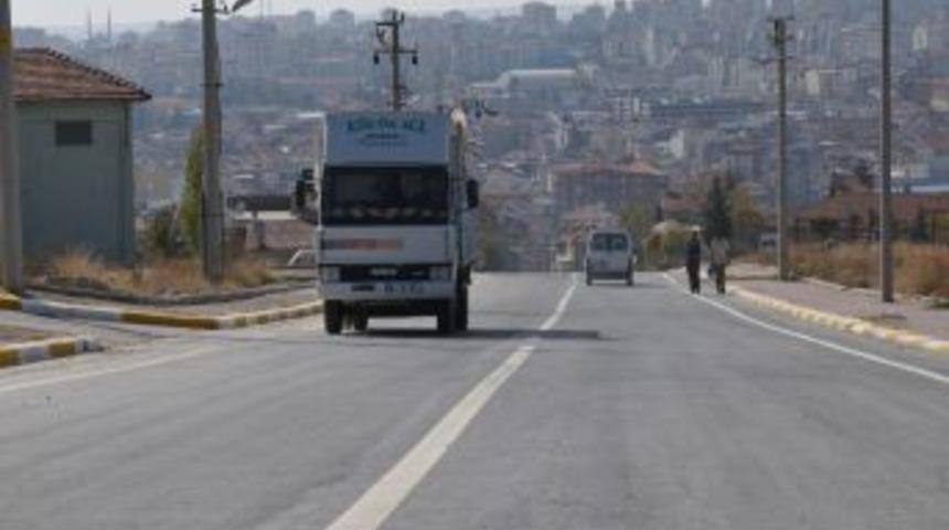 Uşak'taki Yenicek&ouml;y Caddesi&rsquo;nde &Ccedil;alışmalar Sona Yaklaştı