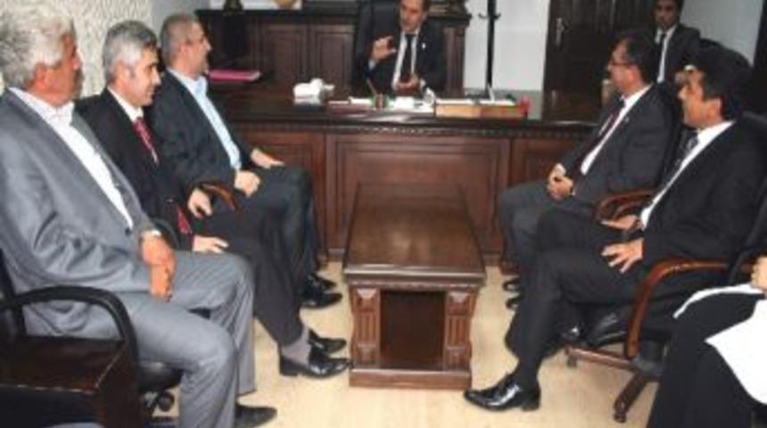 Milletvekili Yetiş'ten Khb Genel Sekreteri Dr. Şen'e Ziyaret