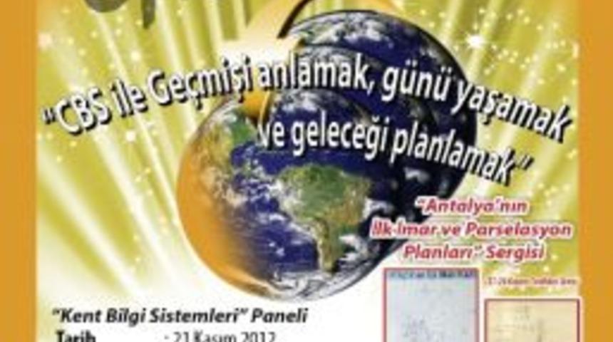 Ebkm&rsquo;de Coğrafi Bilgi Sistemleri Paneli