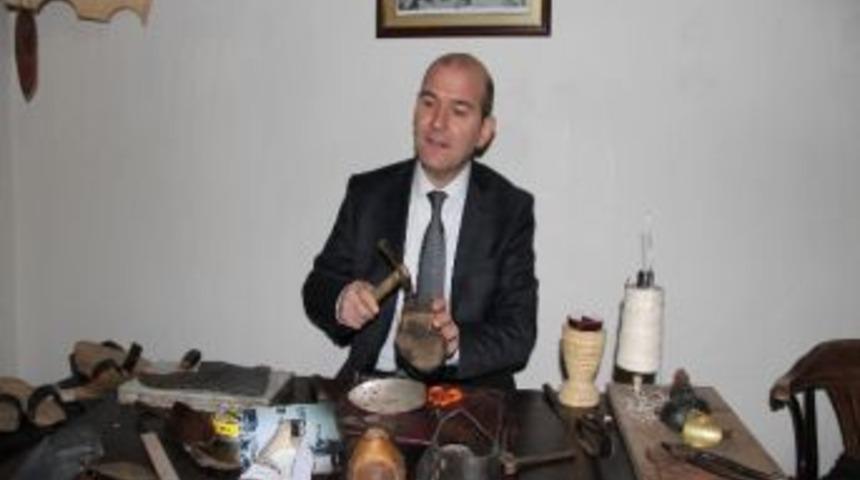 S&uuml;leyman Soylu'dan Buğdaypazarı Medresesine Ziyaret