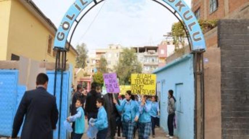 &Ouml;ğrencilerden Temizlik Kampanyası