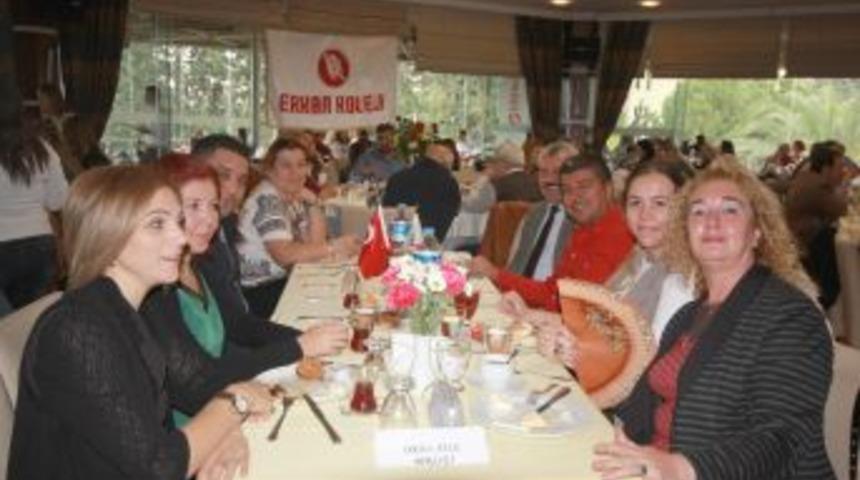 Erkan Koleji ailesi &lsquo;brunch&rsquo;ta buluştu
