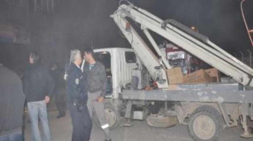 Bafra&rsquo;da &Ccedil;ifte Yangınlı Gece