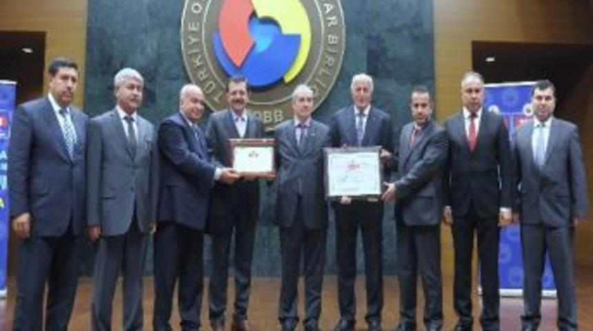 Adana Ticaret Borsası'na Beş Yıldızlı Hizmet Belgesi