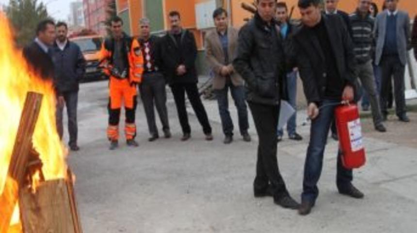 Aksaray'da Polise Afad'dan Eğitim