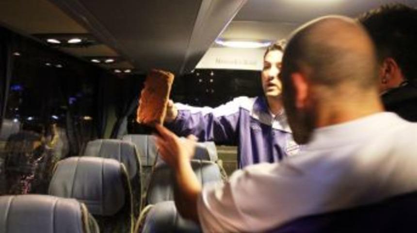 Ordusporlu Monje'nin Kafasına Taş Isabet Etti