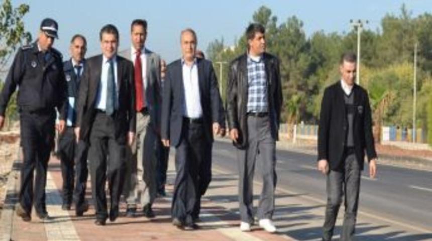 Başkan Fakıbaba Ve Ekibi Mardinyolu'nu Gezdi