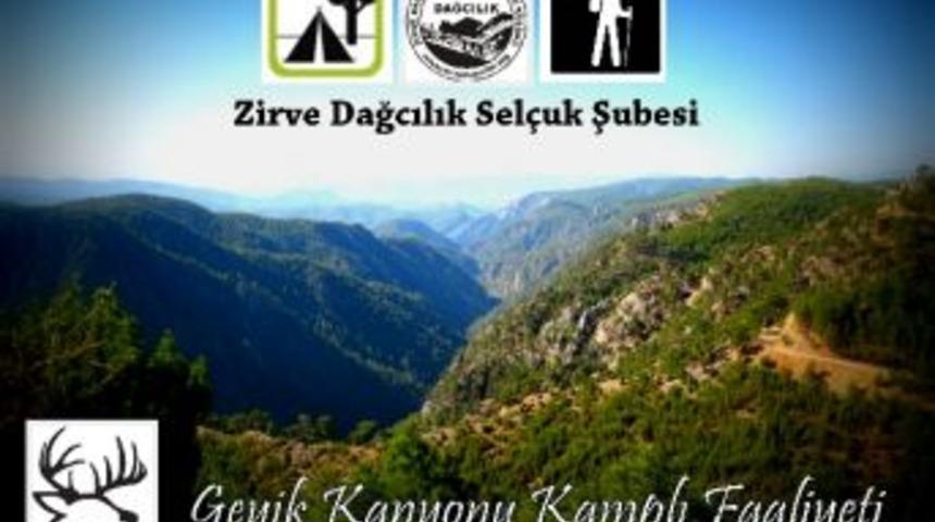 Dağcılar Geyik Kanyonu'nda Kamp Kuracak